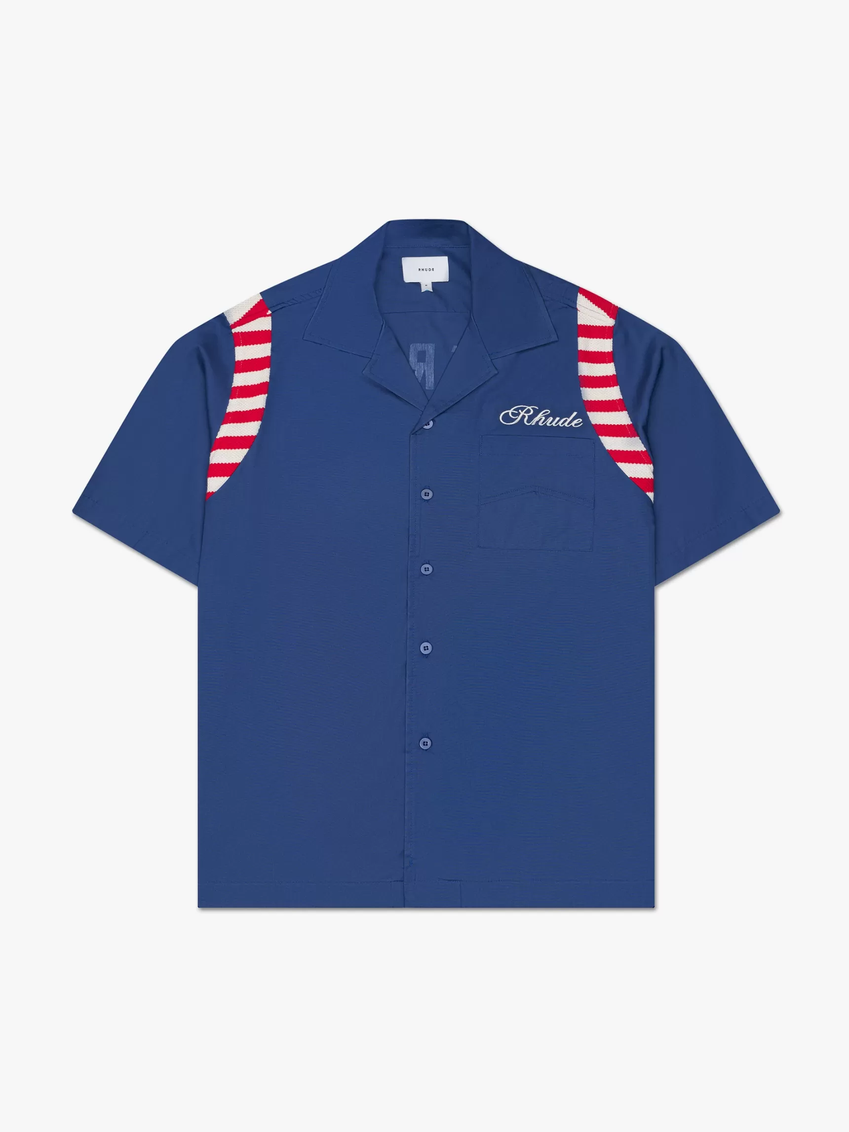 R H U D E Shirts>AMERICAN SPIRIT POPLIN SHIRT