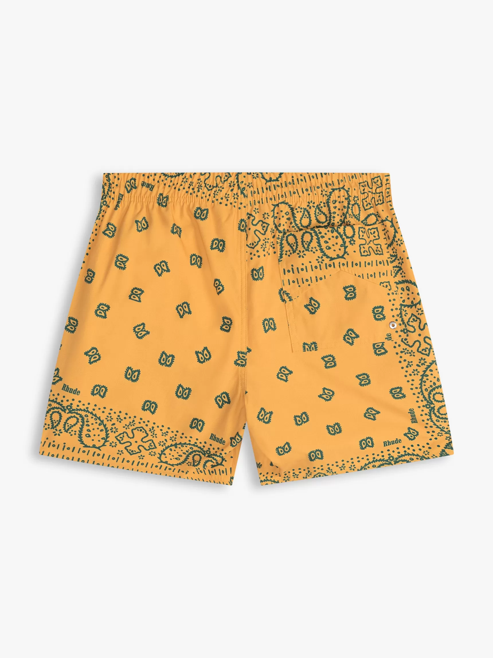 R H U D E Shorts | Swim>BANDANA PRINT SWIM TRUNKS