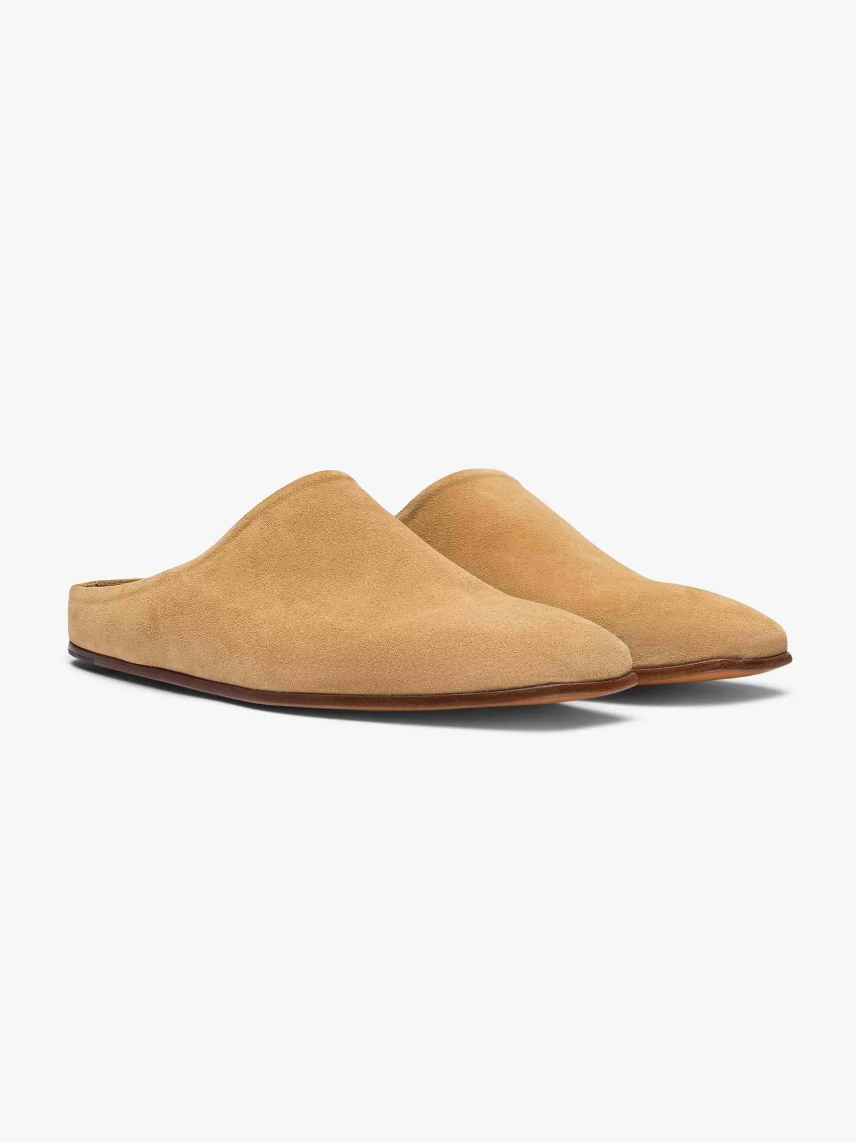 R H U D E Footwear>CHATEAU SUEDE MULES