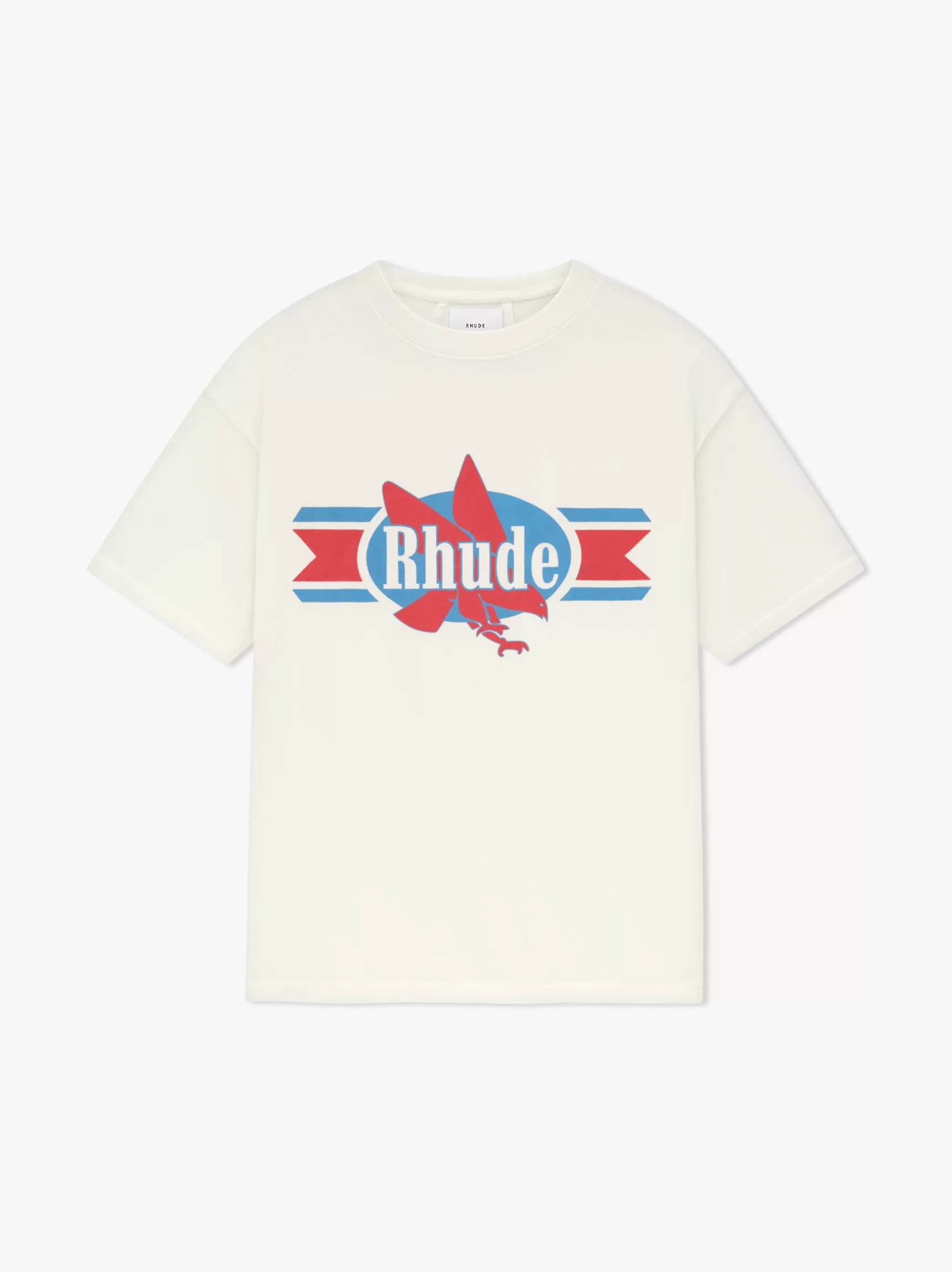 R H U D E Tees>CHEVRON EAGLE TEE