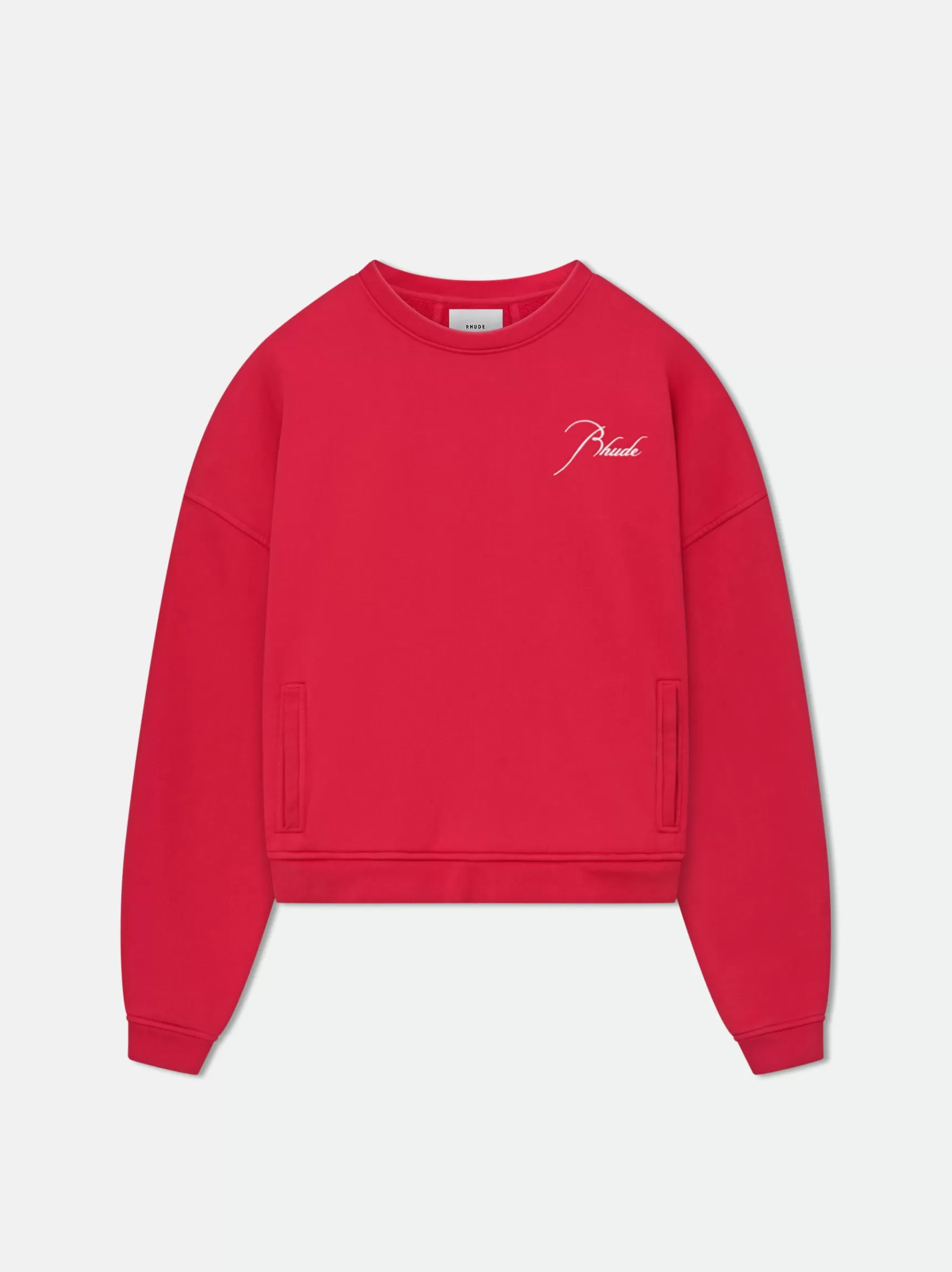 R H U D E Sweatshirts>CLASSIC CREWNECK