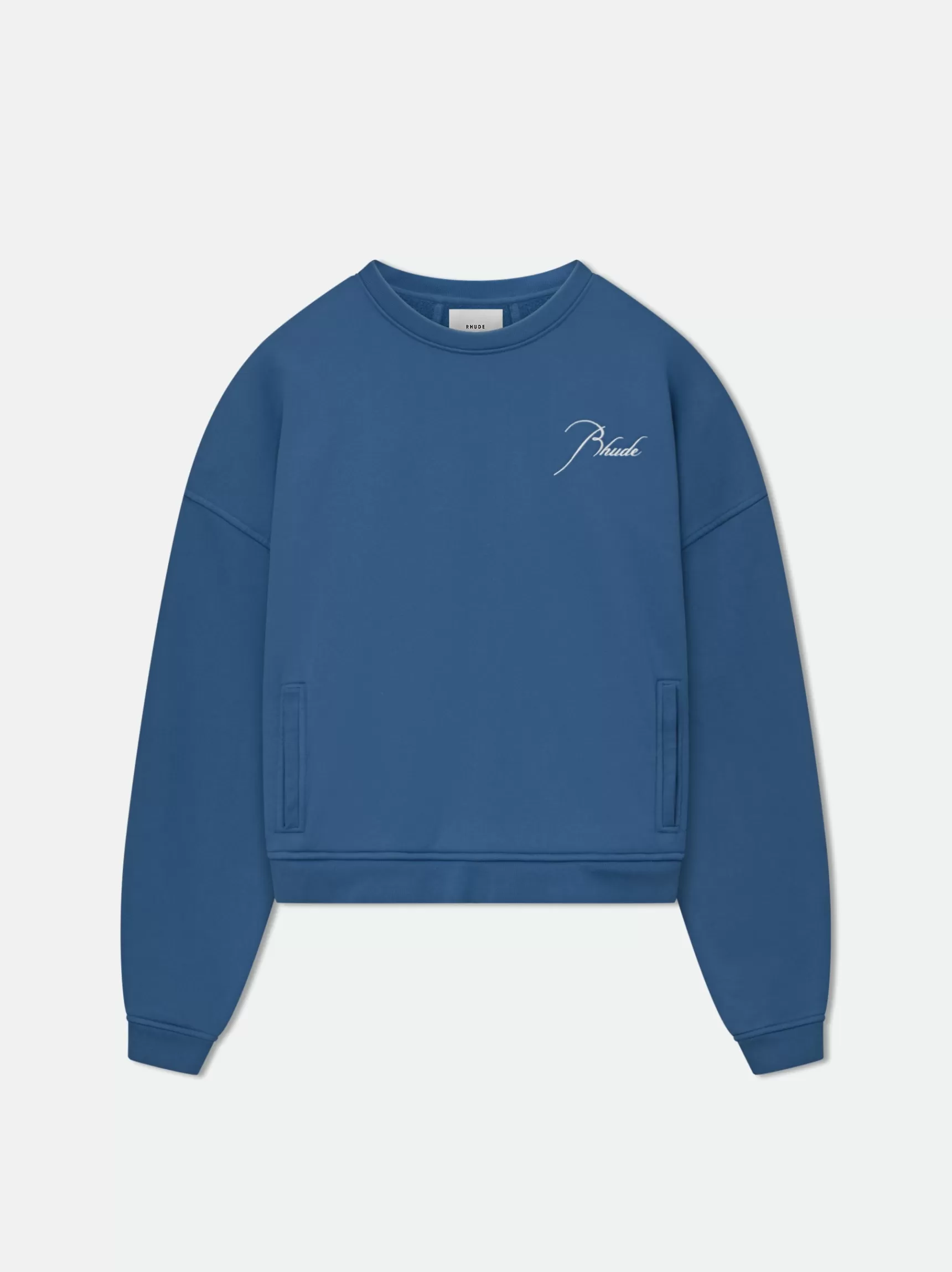 R H U D E Sweatshirts>CLASSIC CREWNECK