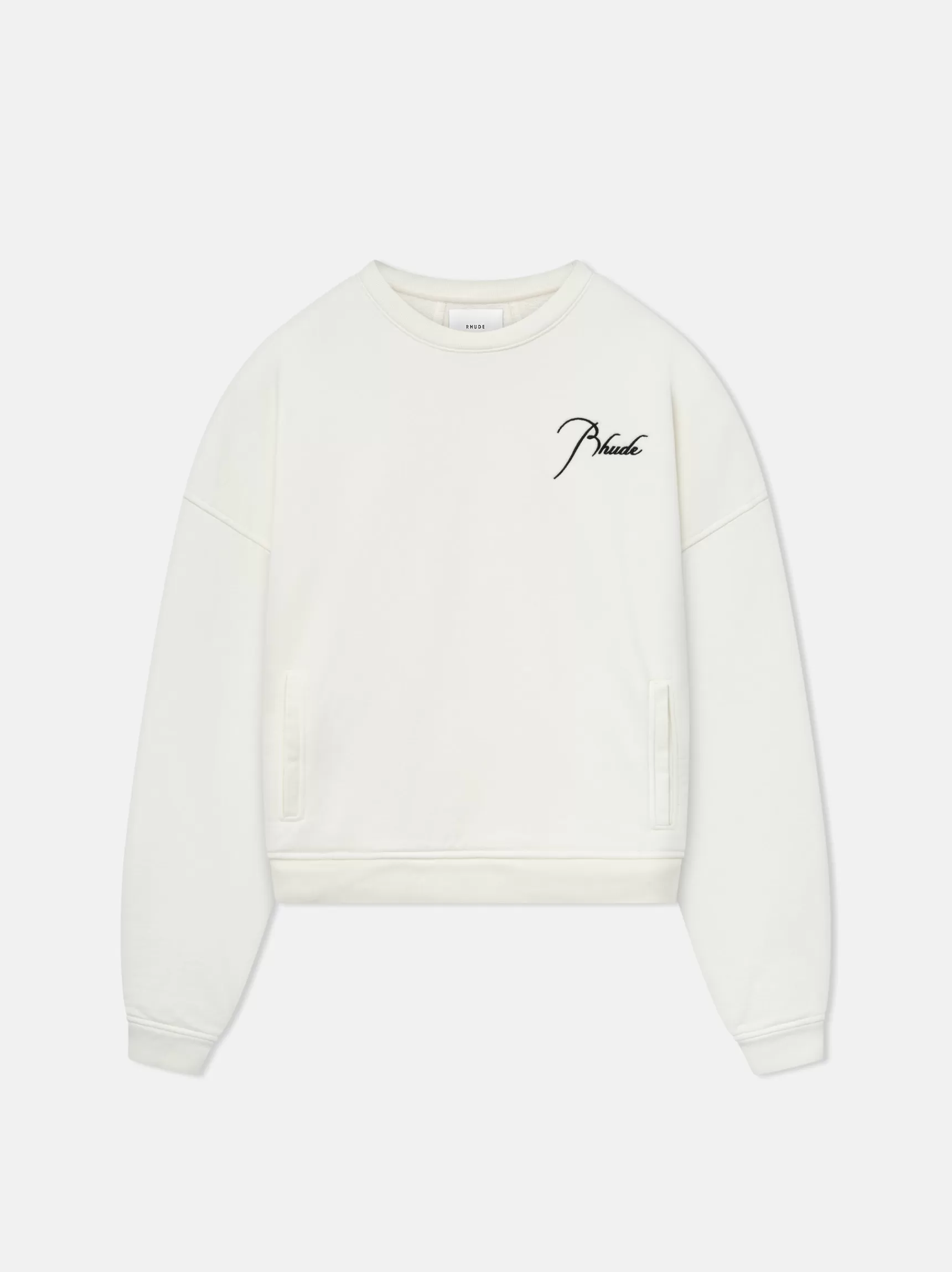 R H U D E Sweatshirts>CLASSIC CREWNECK