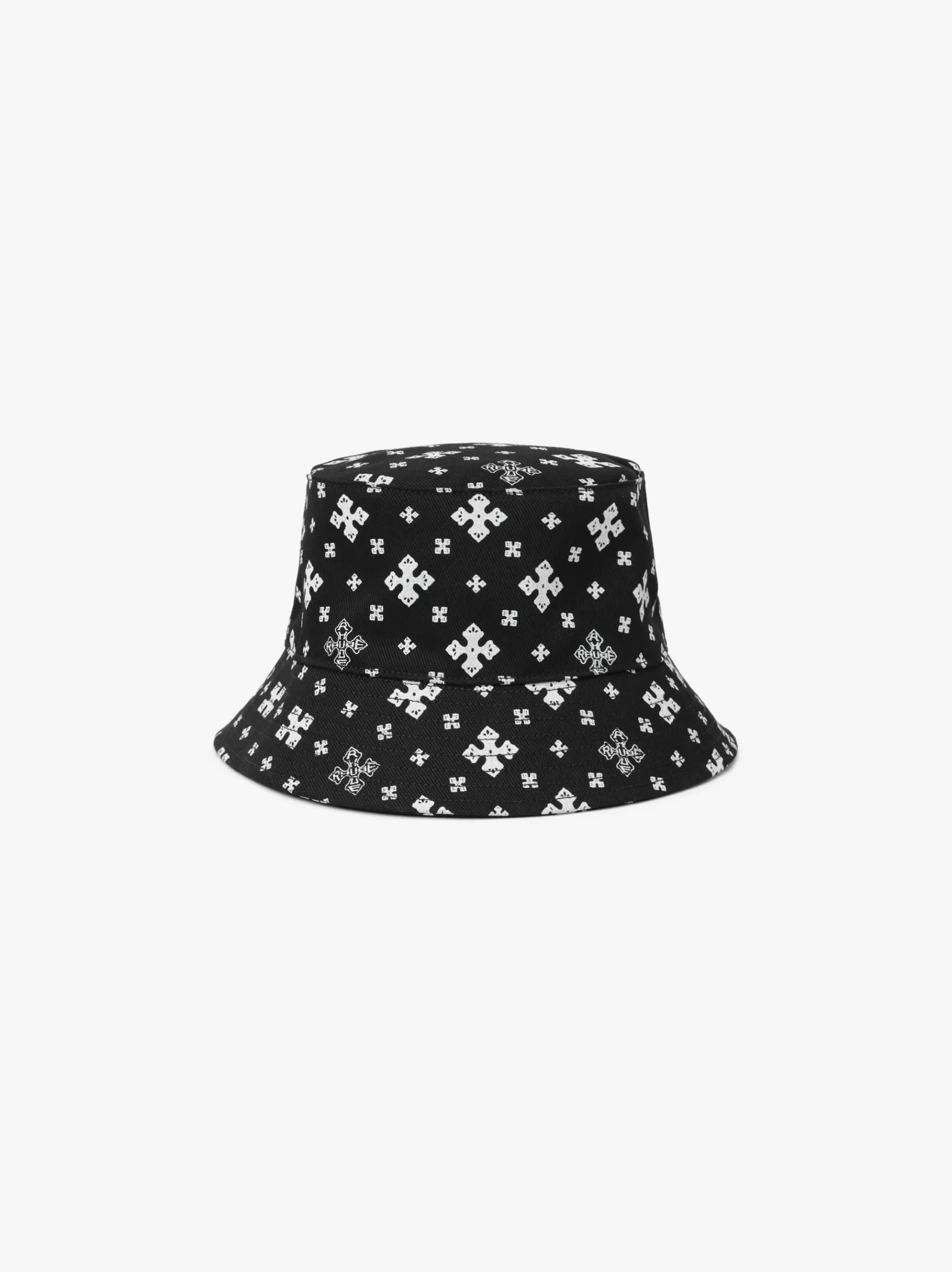 R H U D E Hats>CROSS BANDANA BUCKET HAT