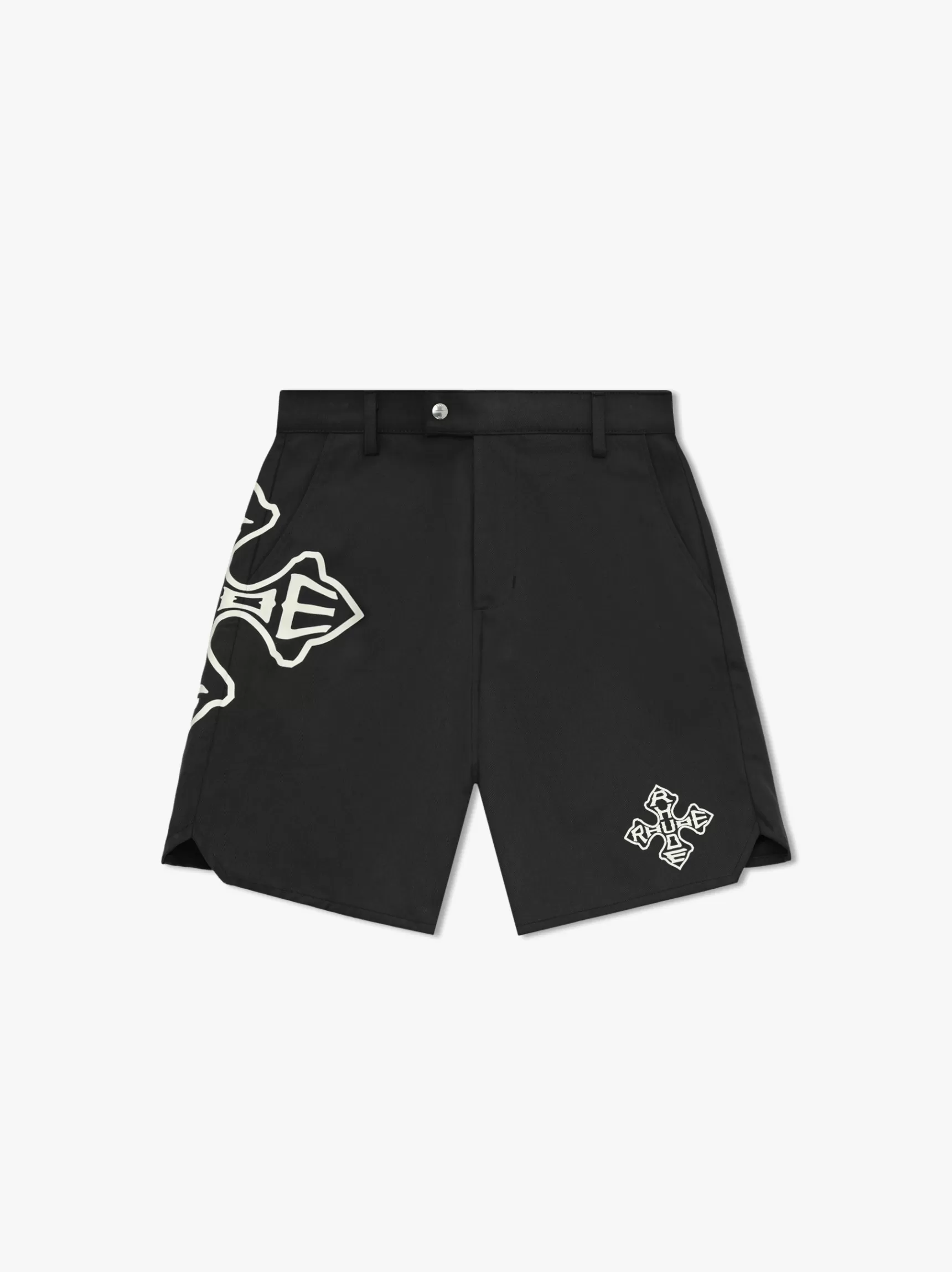 R H U D E Shorts>CROSS LOGO TWILL SHORT