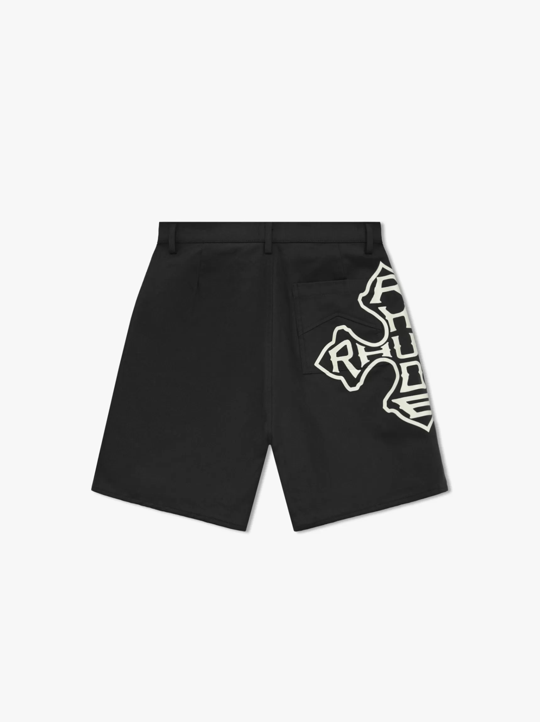 R H U D E Shorts>CROSS LOGO TWILL SHORT