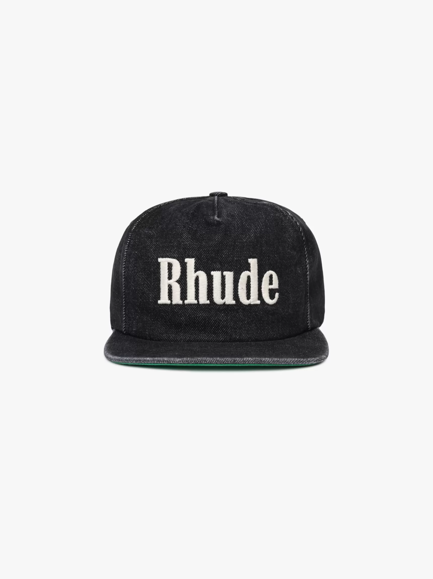 R H U D E Hats | Denim>DENIM LOGO HAT