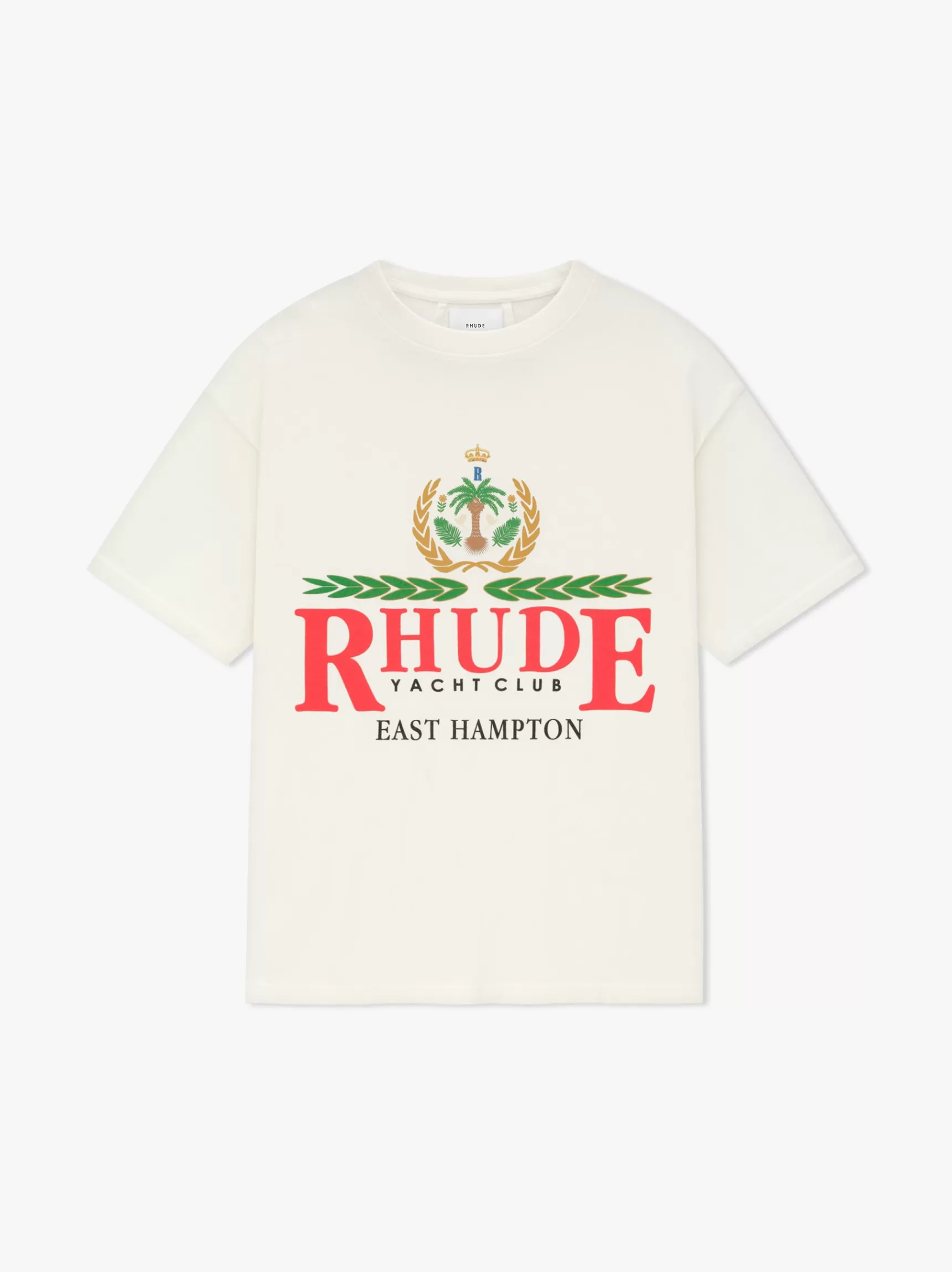 R H U D E Tees>EAST HAMPTON CREST TEE