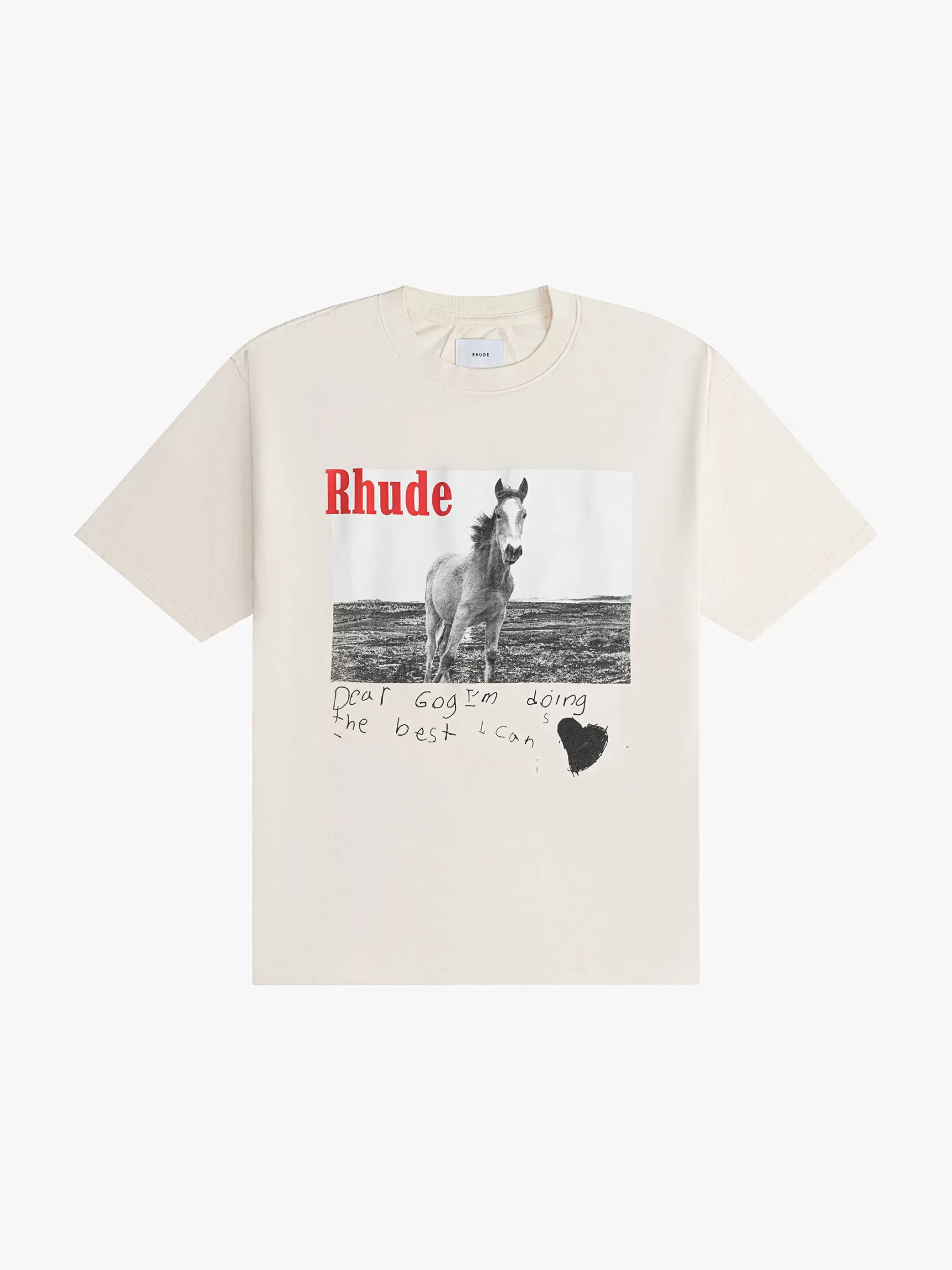 R H U D E Tees>HORSE TEE