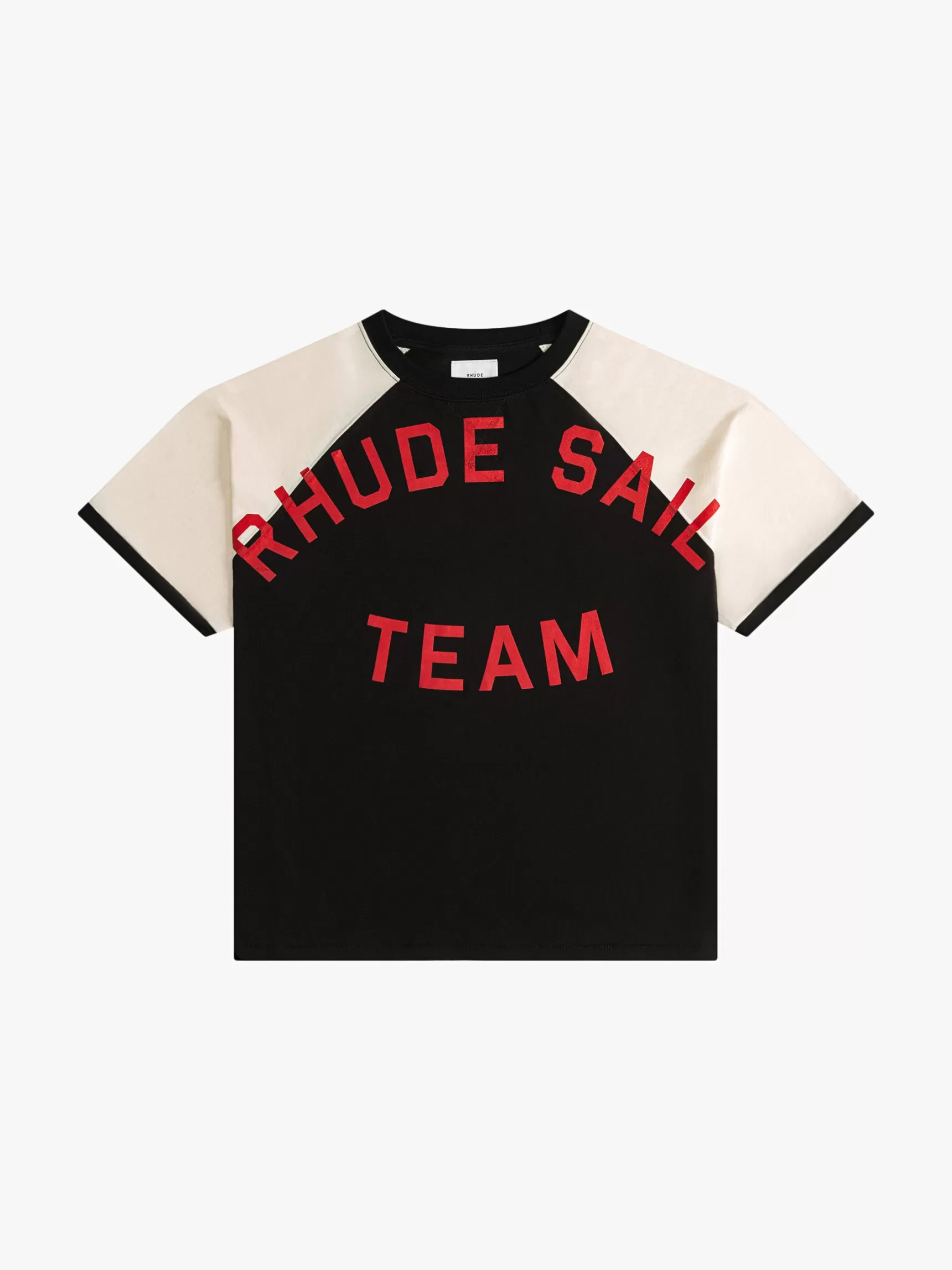 R H U D E Tees>OIL CORP RAGLAN TEE