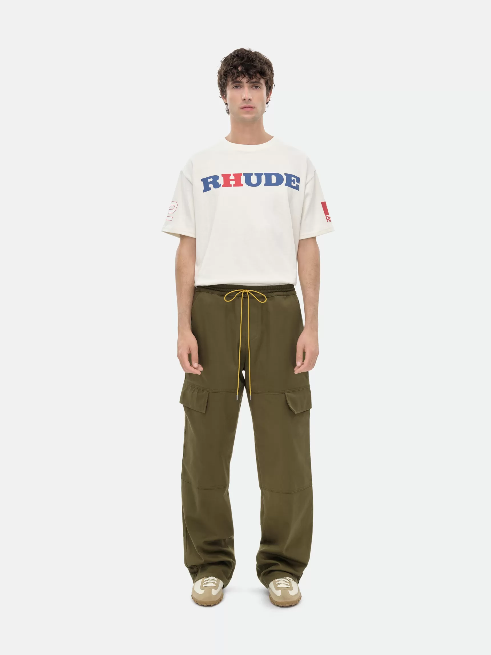 R H U D E Pants>PLATEAU CARGO PANT