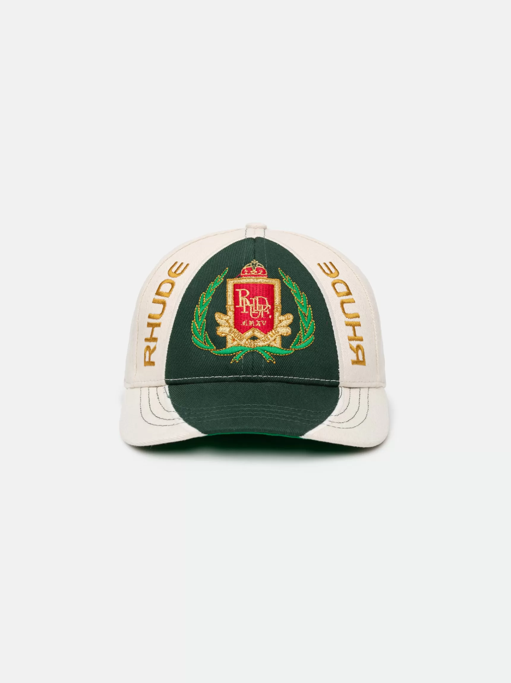 R H U D E Hats>RACING CREST 6-PANEL HAT