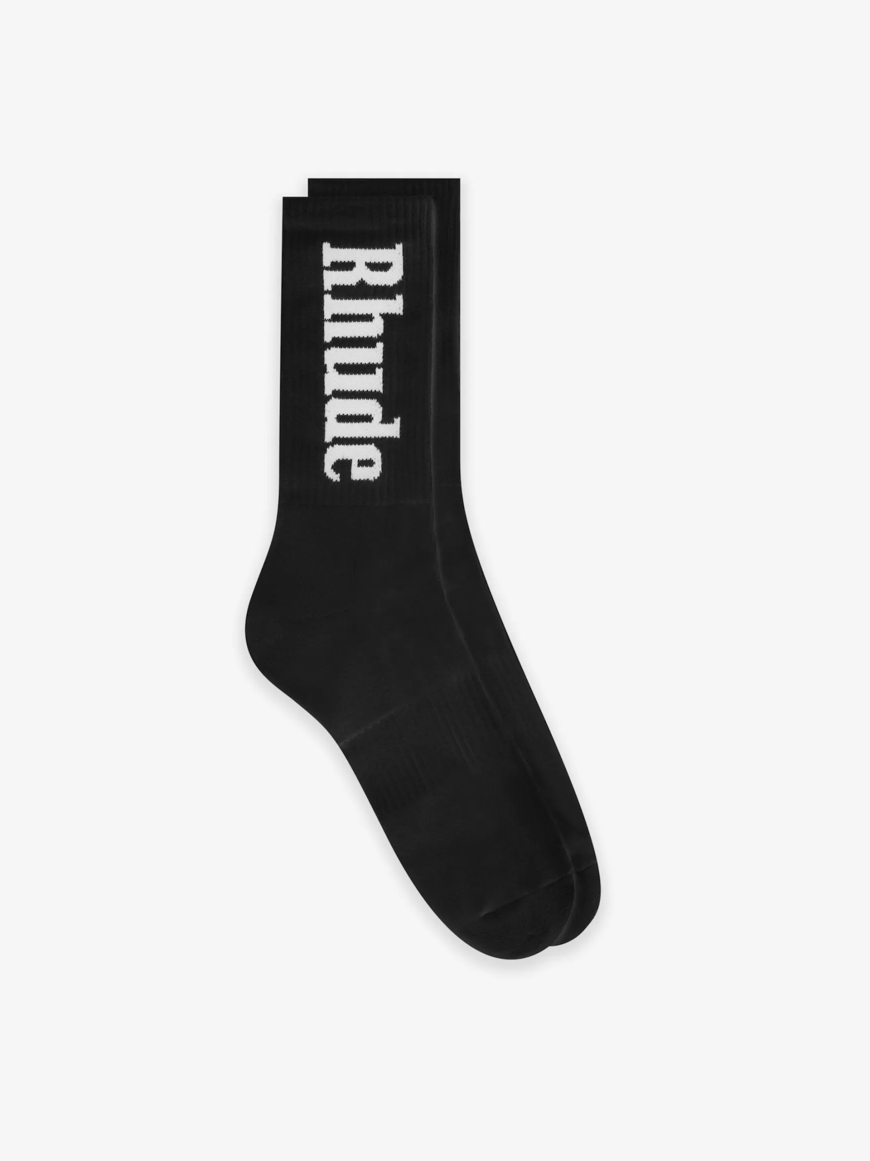 R H U D E Socks>RH VERTICAL LOGO SOCKS