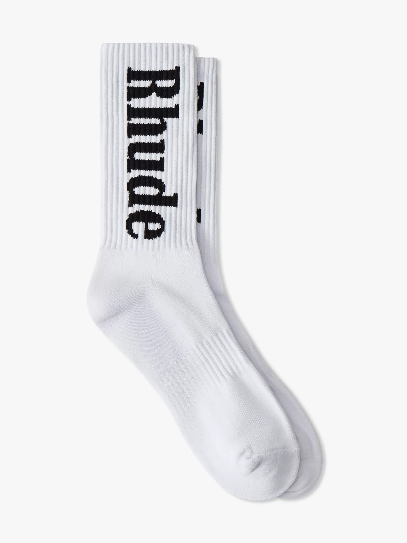 R H U D E Socks>RH VERTICAL LOGO SOCKS