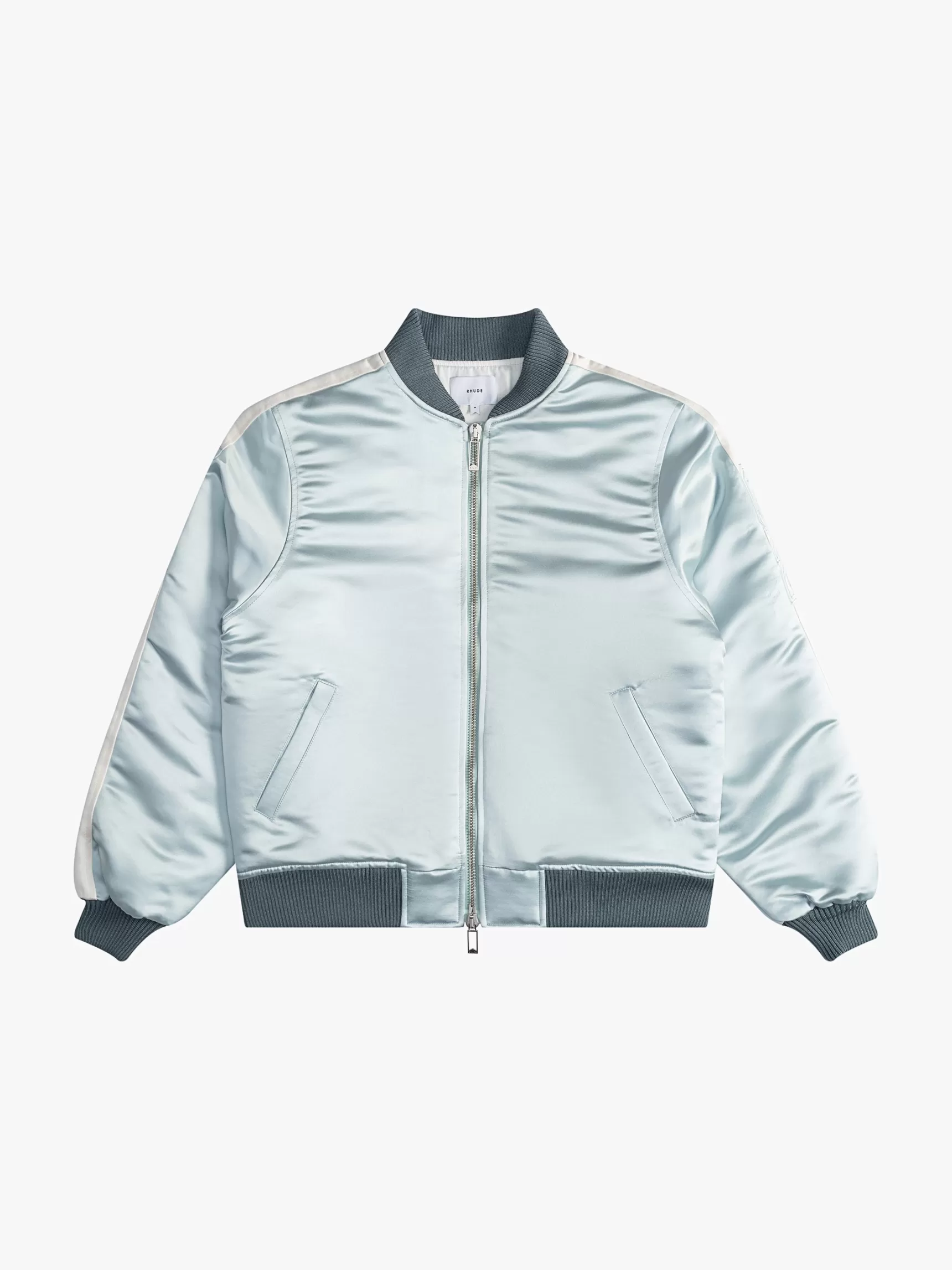 R H U D E Outerwear>RHUDE BOYS 02 SATIN BOMBER