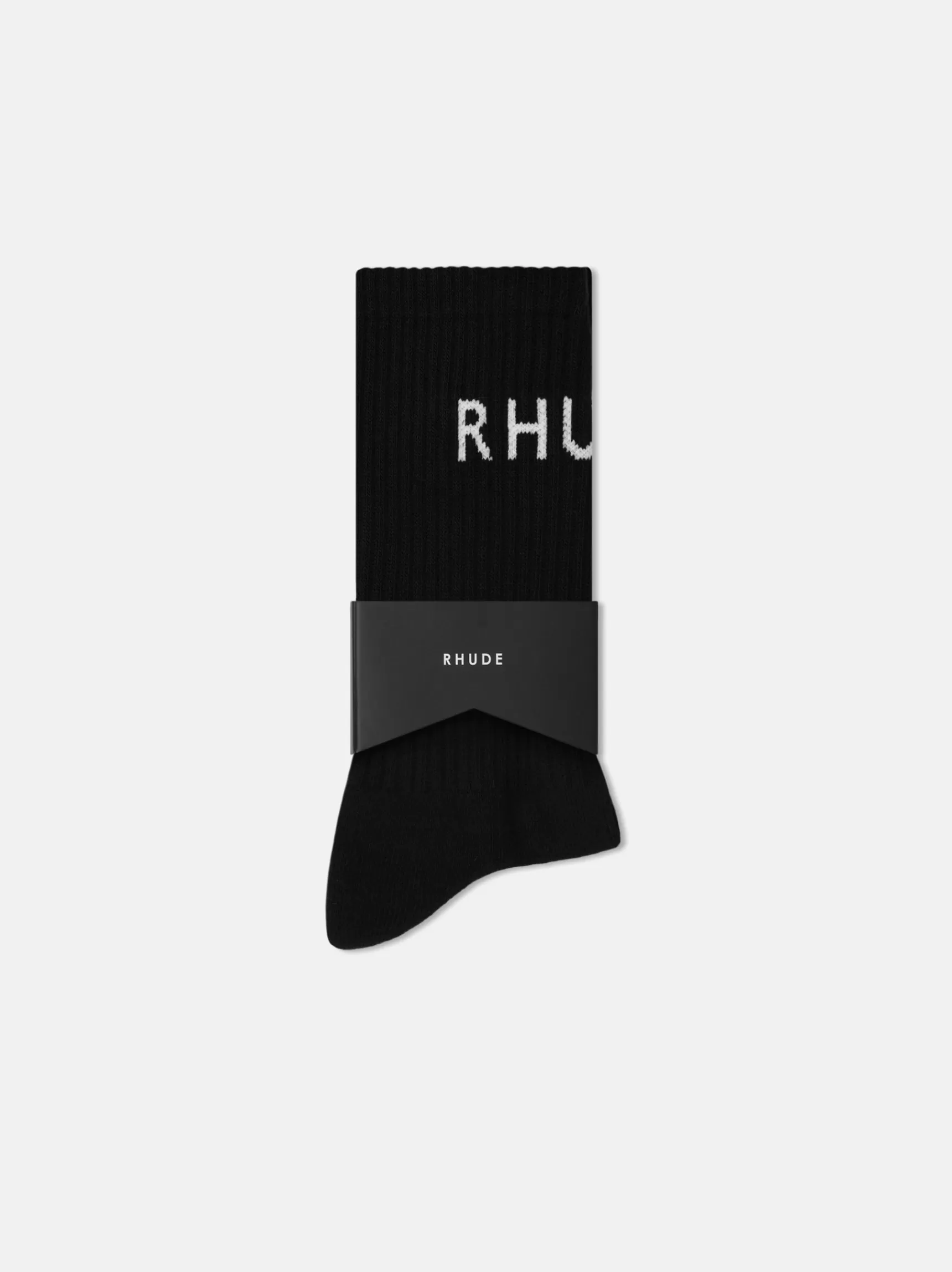 R H U D E Socks>RHUDE CLASSIC LOGO SOCK