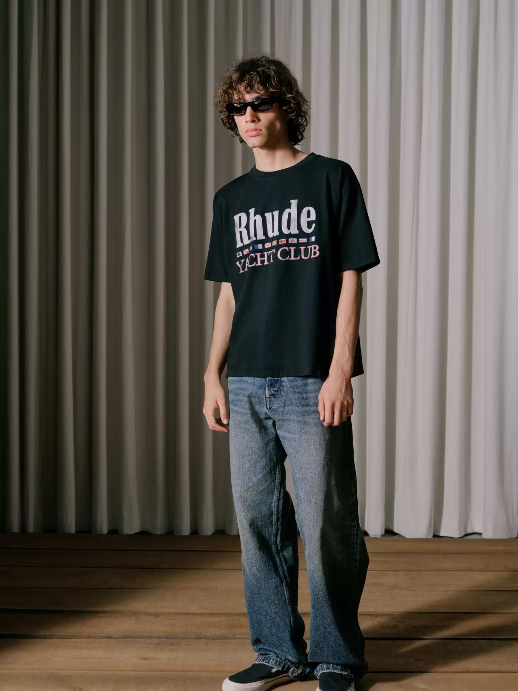 R H U D E Tees>RHUDE FLAG TEE