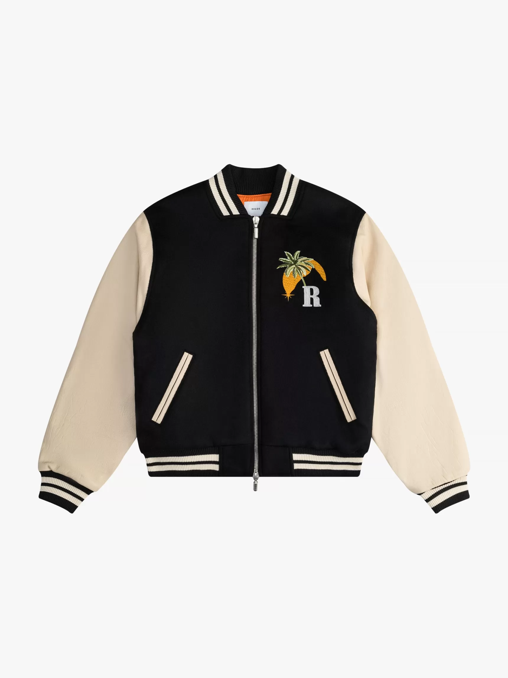 R H U D E Outerwear>RHUDE GP VARSITY JACKET