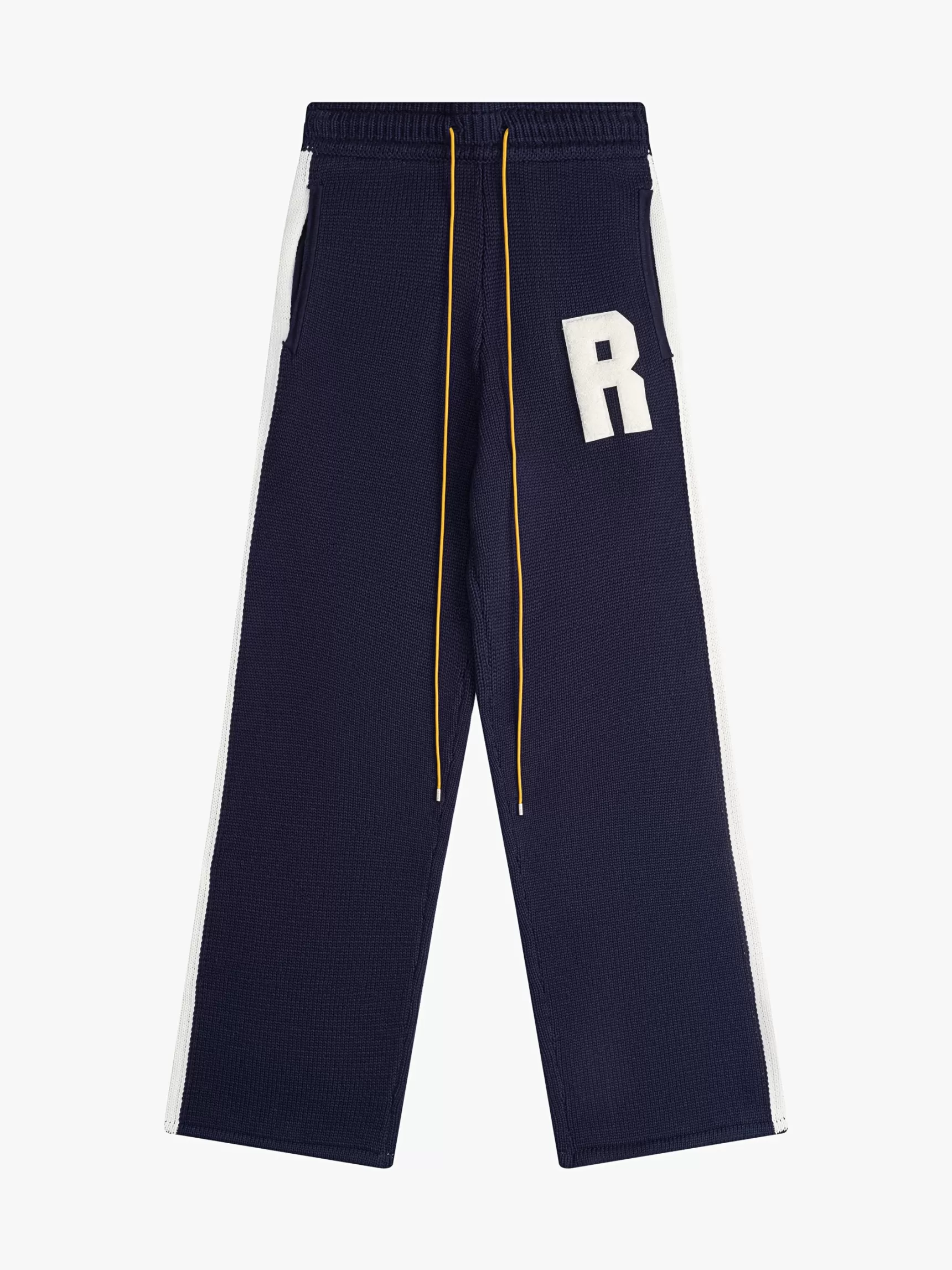 R H U D E Pants | Luxe Knitwear>RHUDE LIGHTNING KNIT PANT