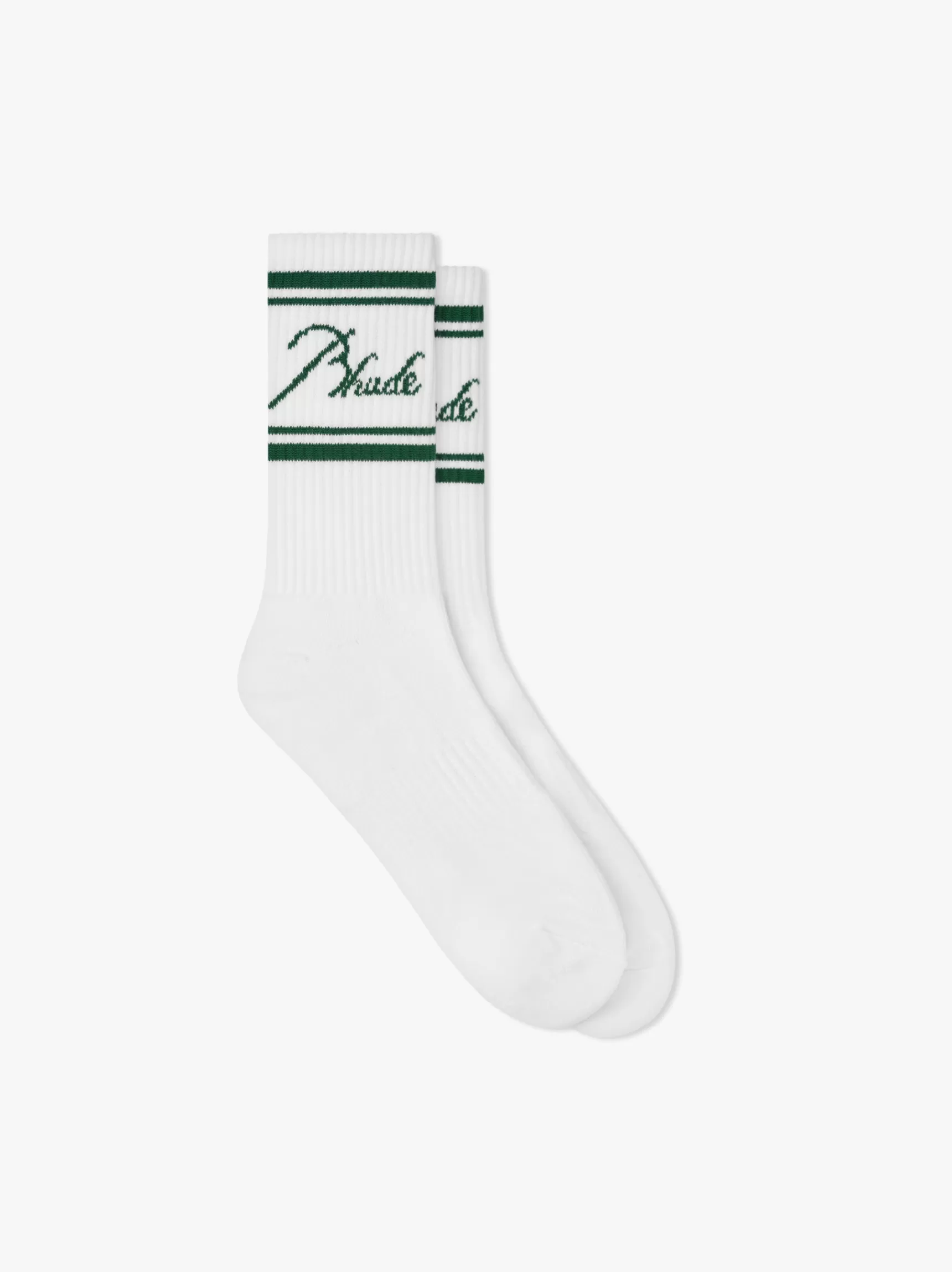 R H U D E Socks>RHUDE SCRIPT LOGO SOCK