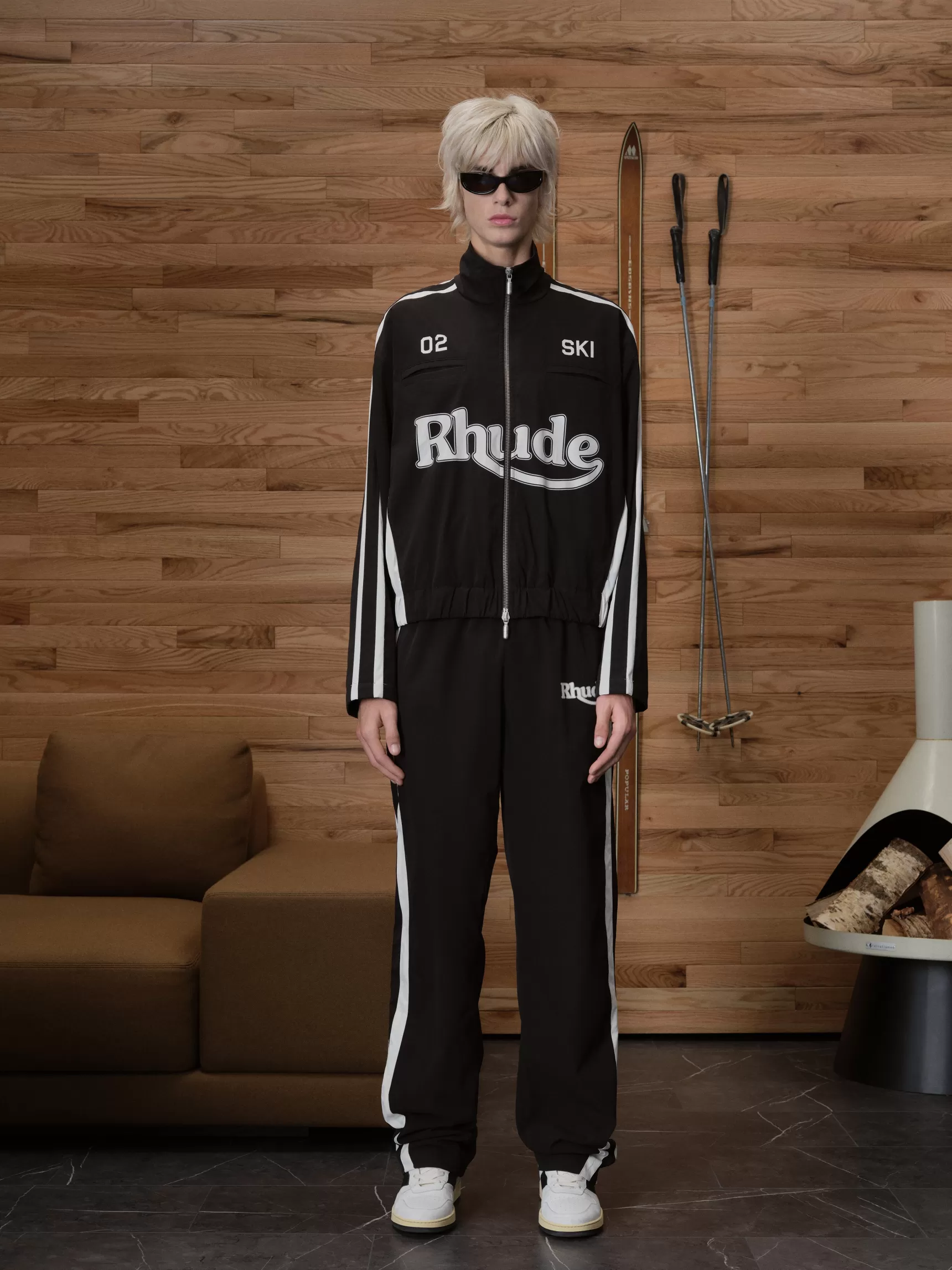 R H U D E Outerwear>RHUDE SKI TRACK JACKET