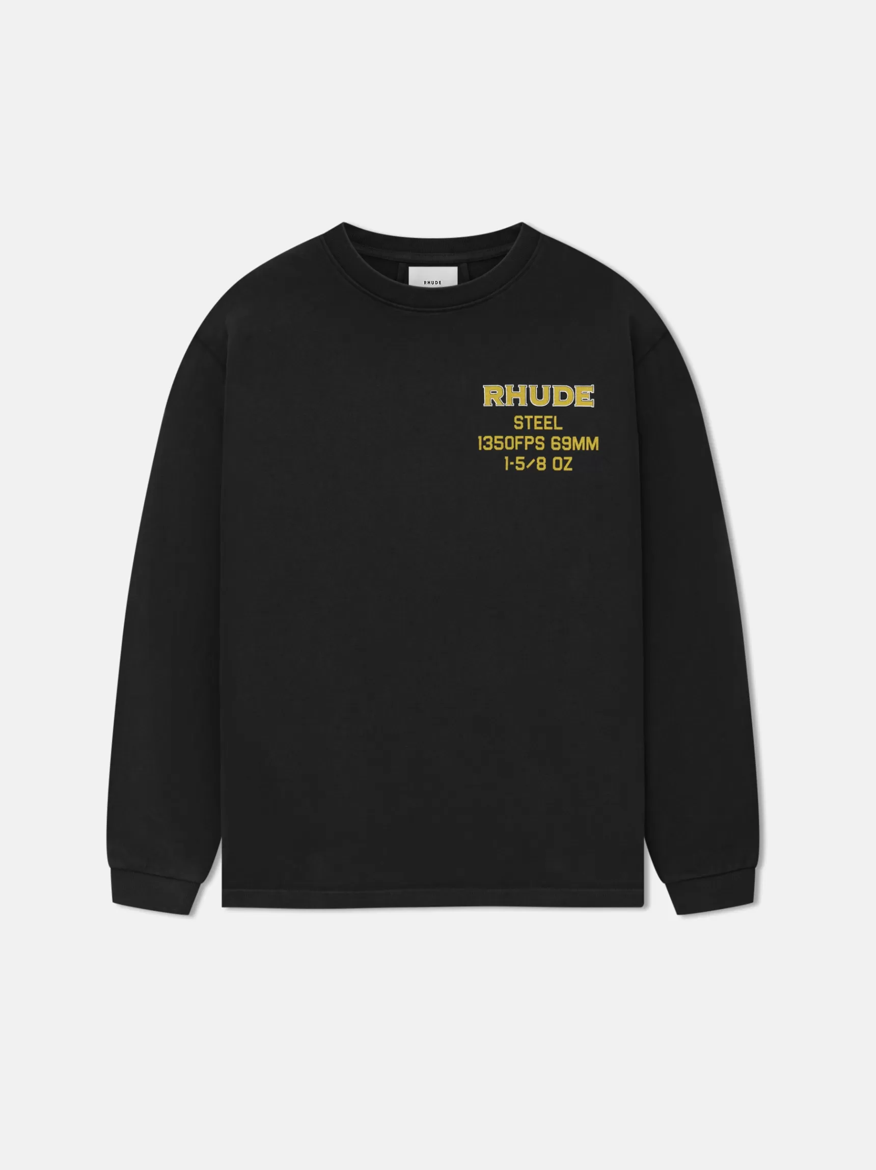 R H U D E Tees>RHUDE STEEL LS TEE