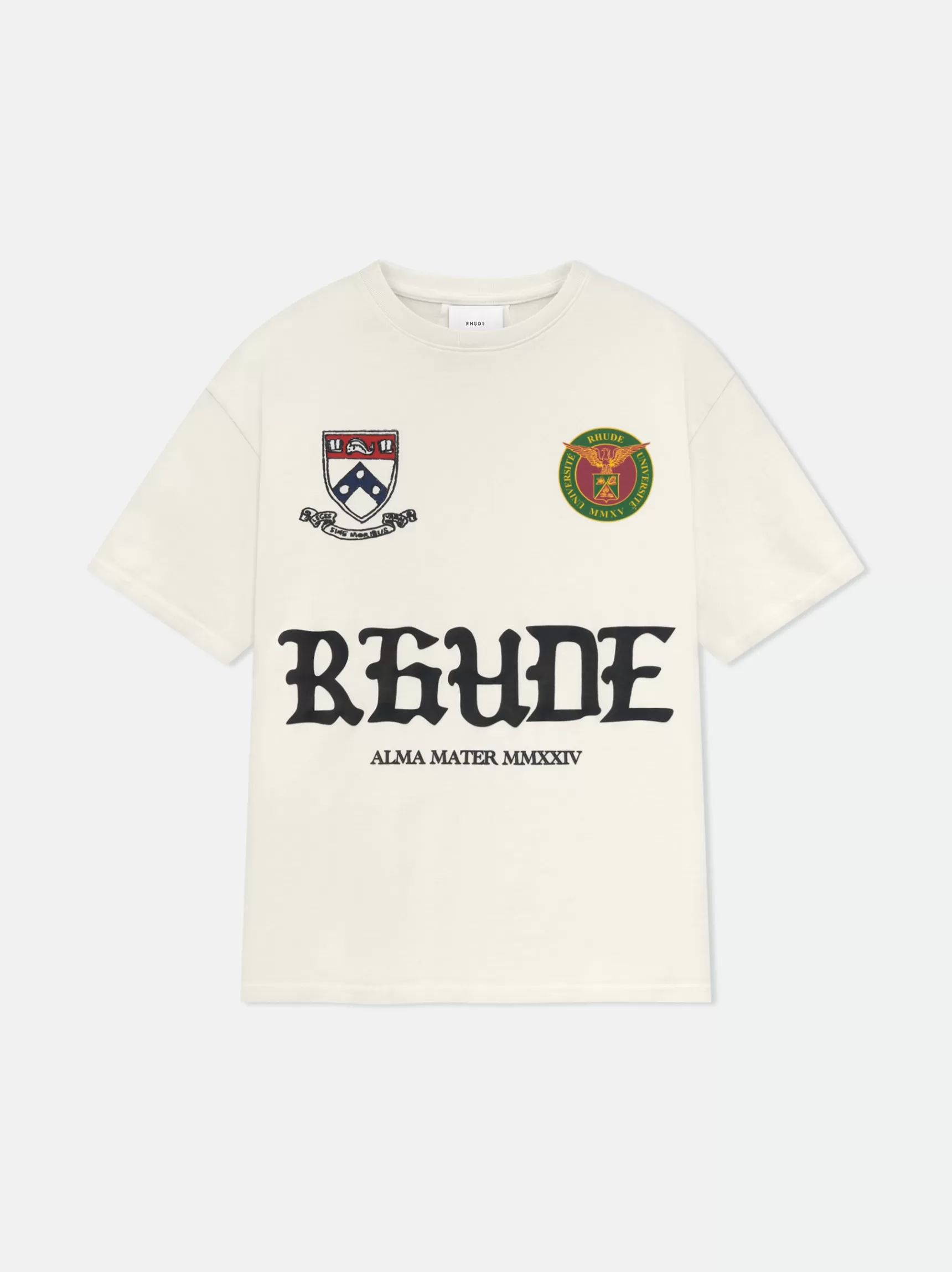 R H U D E Tees>RUNWAY SCRIPT TEE