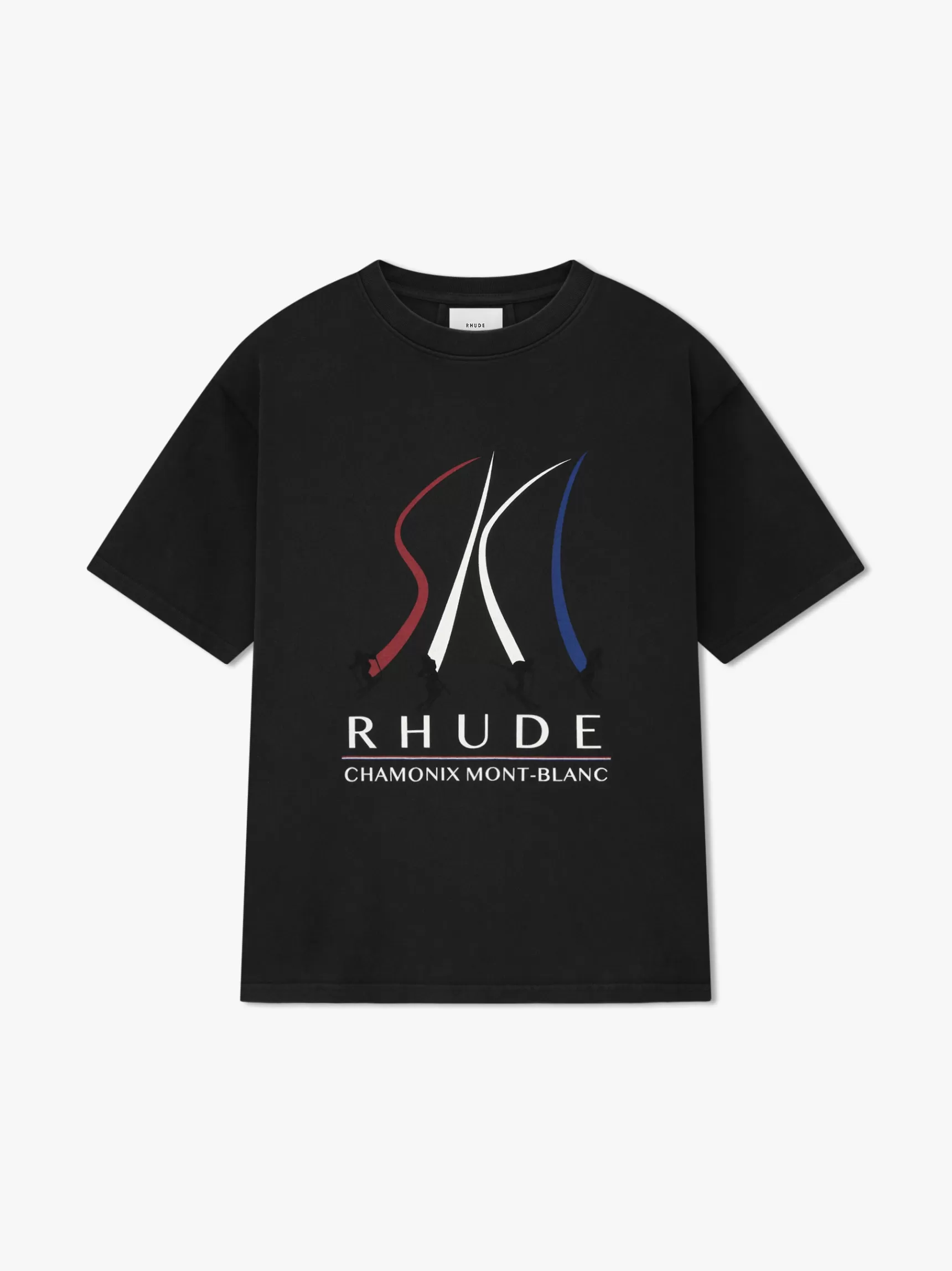 R H U D E Tees>SKI SLOPE TEE