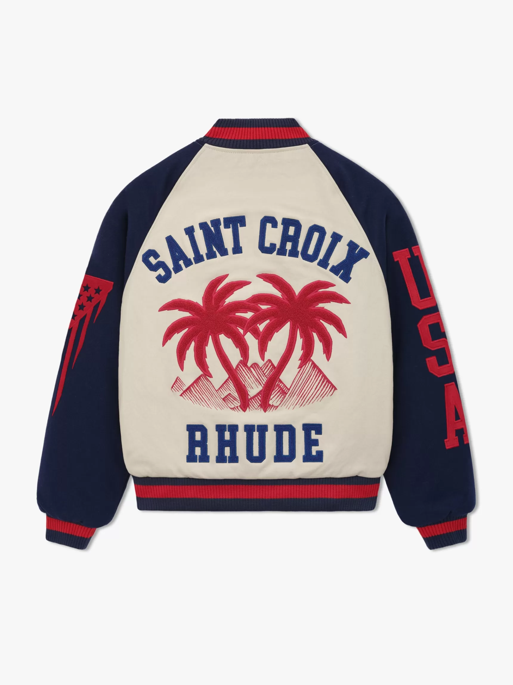 R H U D E Outerwear>ST. CROIX VARSITY