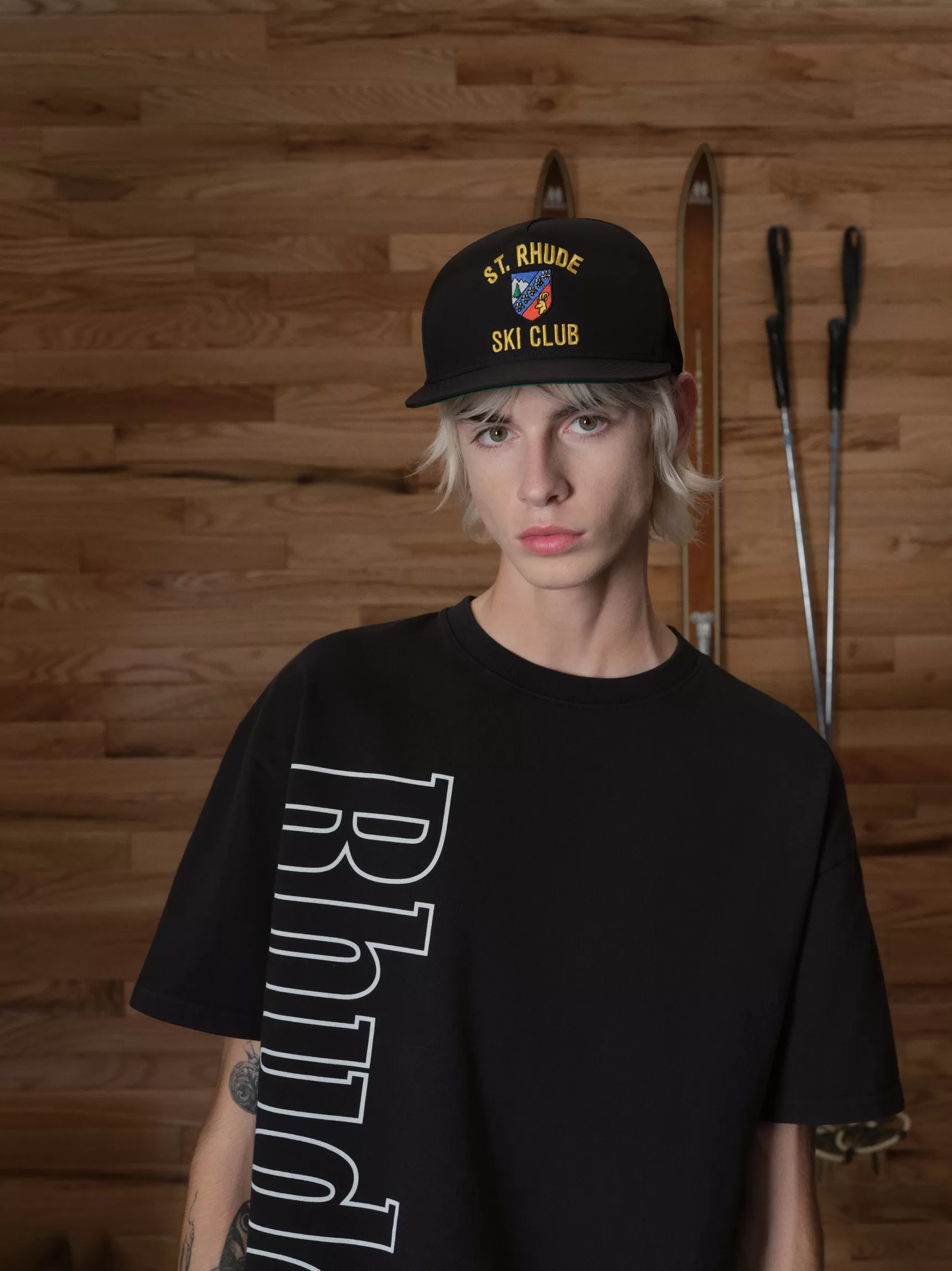 R H U D E Hats>ST.RHUDE NYLON STRUCTURE HAT