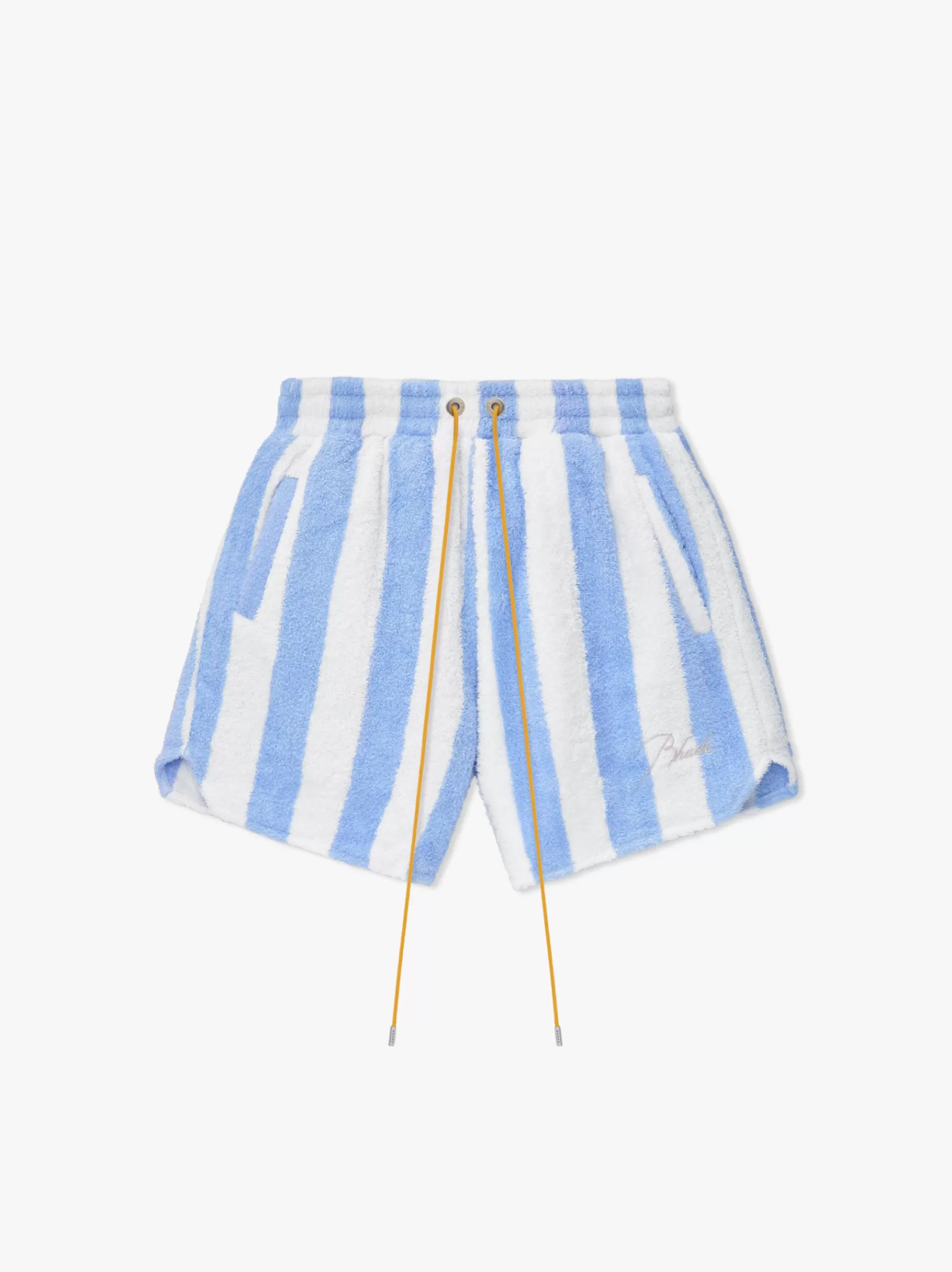 R H U D E Shorts>STRIPED LOOP TERRY SHORT