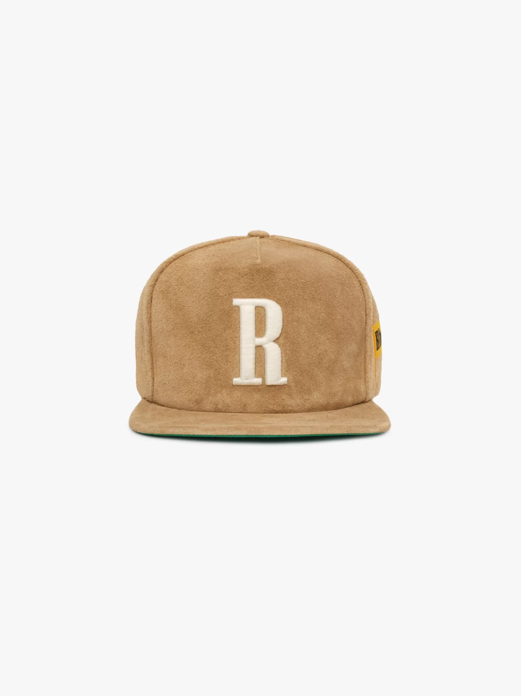 R H U D E Hats>SUEDE "R" HAT