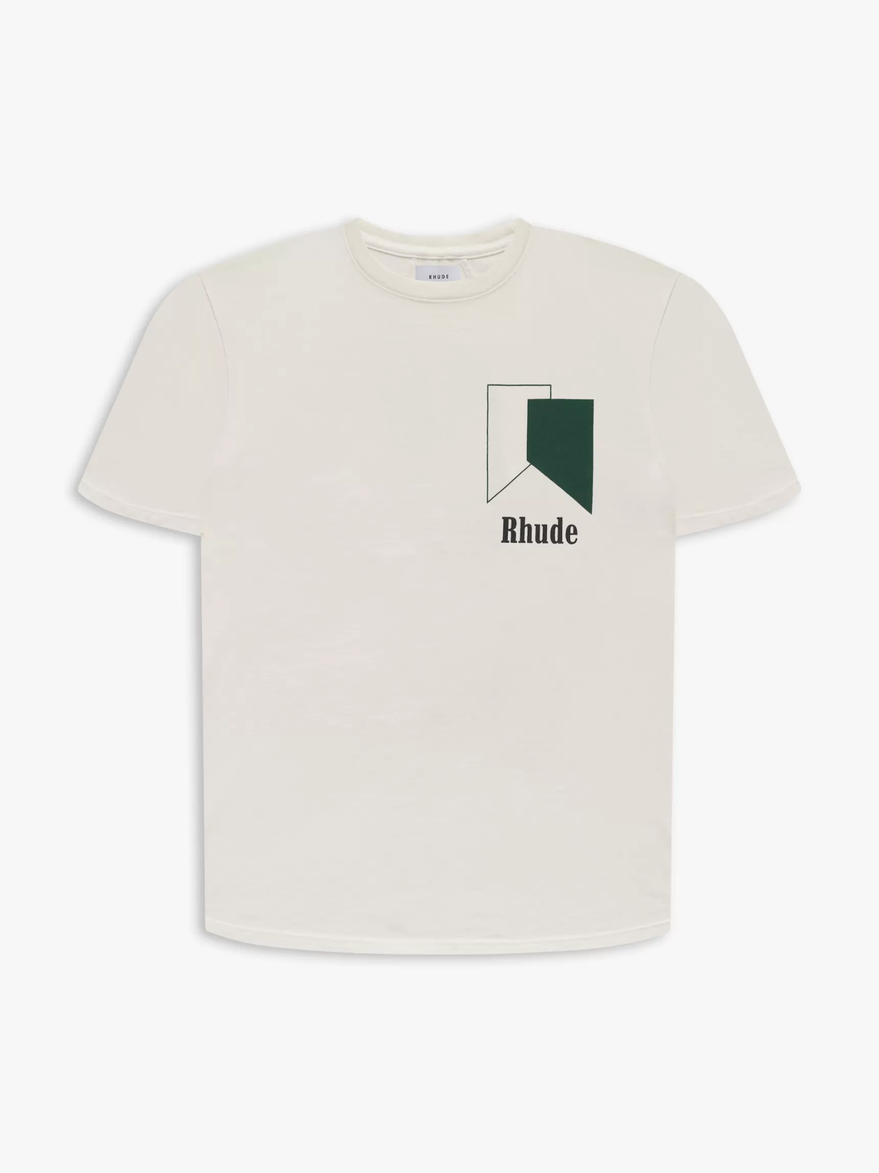 R H U D E Tees>TRACK LOGO TEE