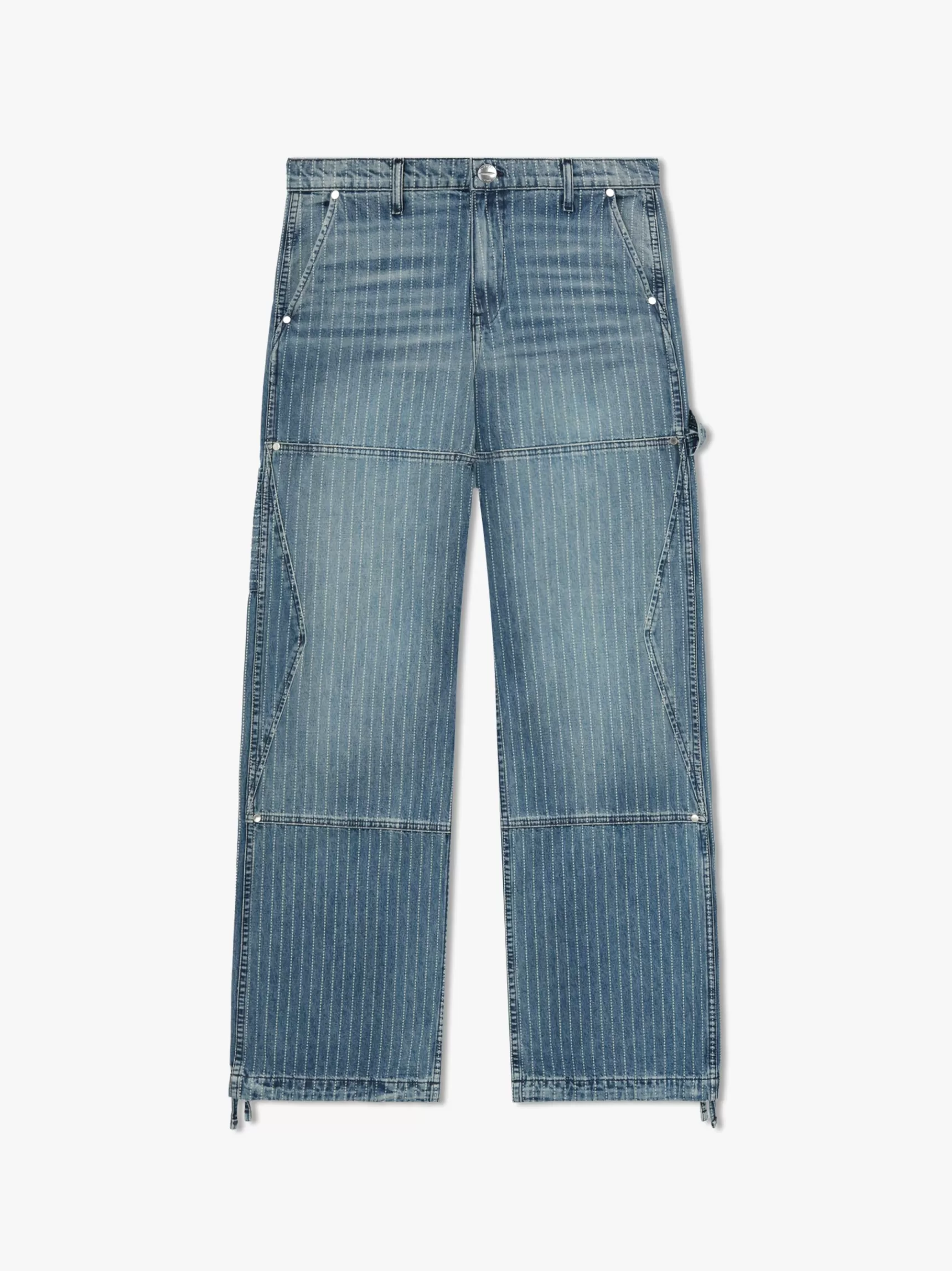 R H U D E Pants | Denim>WABASH DENIM REZA DOUBLE KNEE